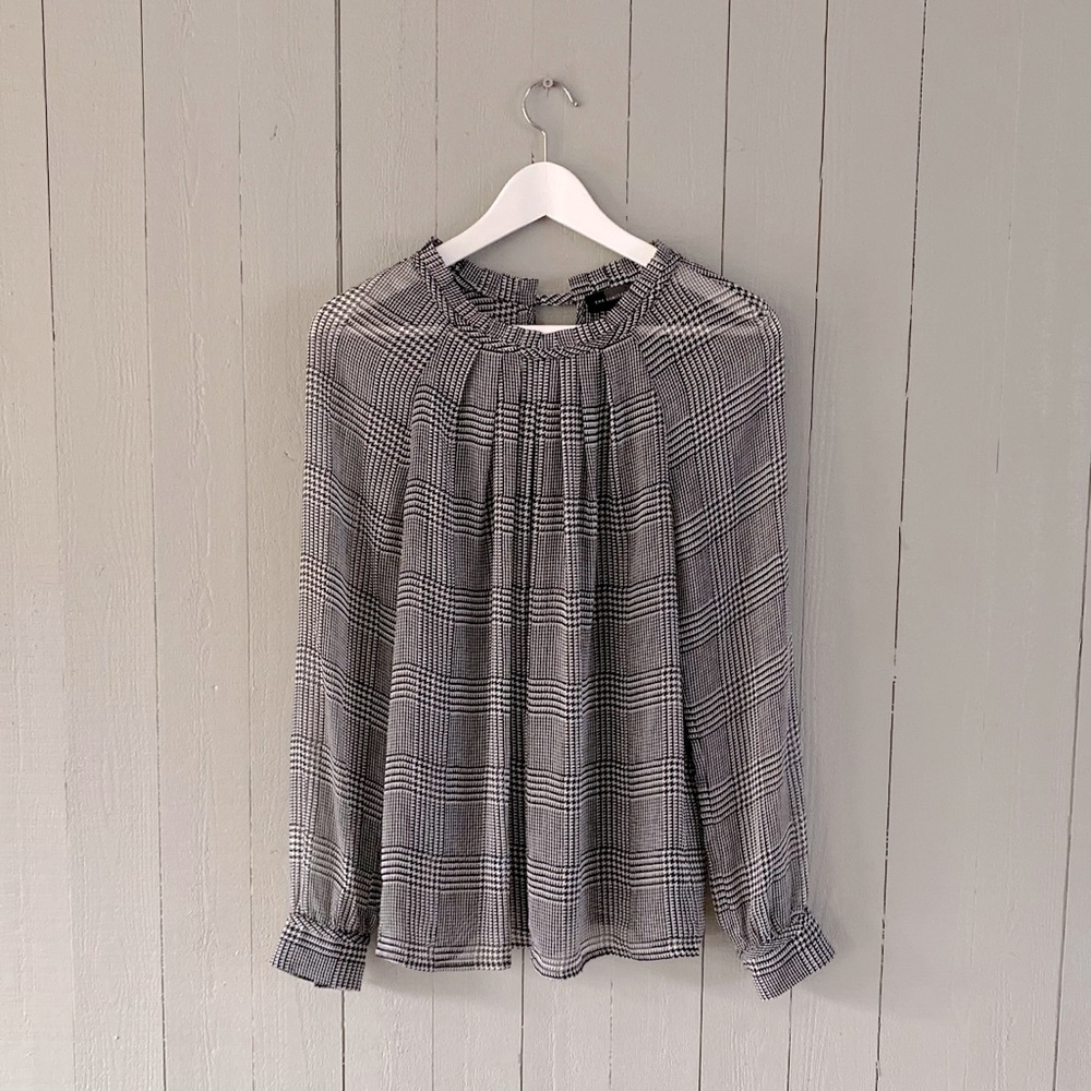The Limited Sheer Blouse